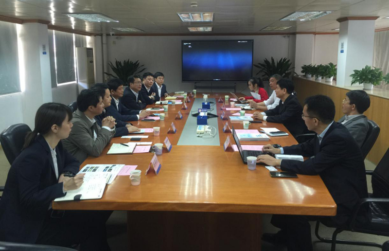 徐萬明、胡流芳一行拜會粵海水務(wù)黨委書記、董事長譚奇峰