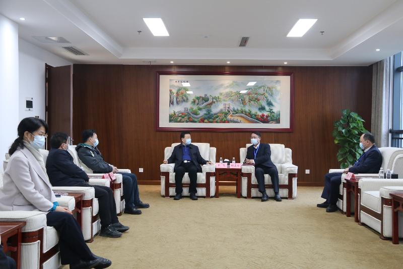 2022年12月，時任湖南省人民政府副省長、黨組成員，省國資委黨委書記陳飛到公司調研指導工作