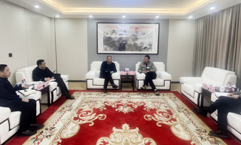 周鴻會見華能岳陽電廠黨委書記、董事長彭勇